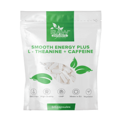Smooth Energy Plus (L-teanin + koffein) 60 kapslar