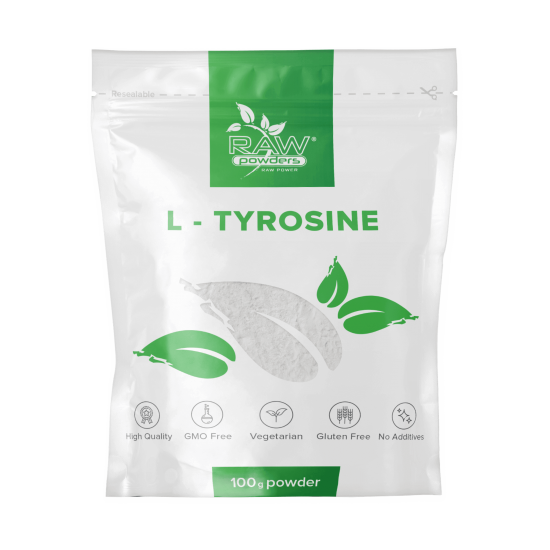 L-tyrosin pulver 100 gram