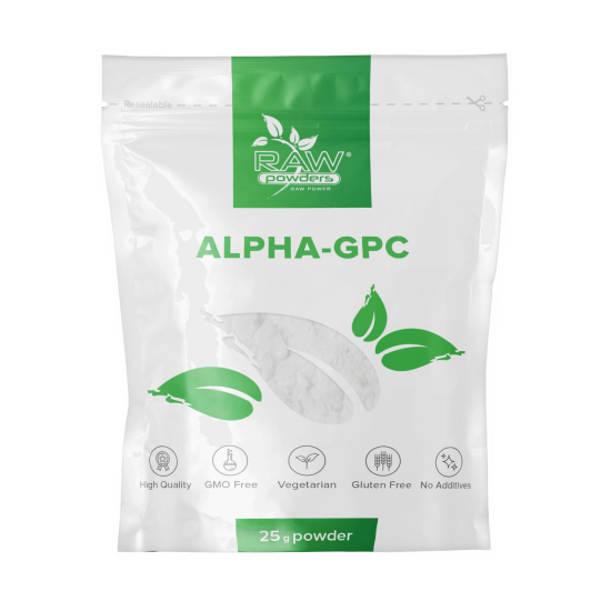 Alpha-GPC-pulver 25 gram