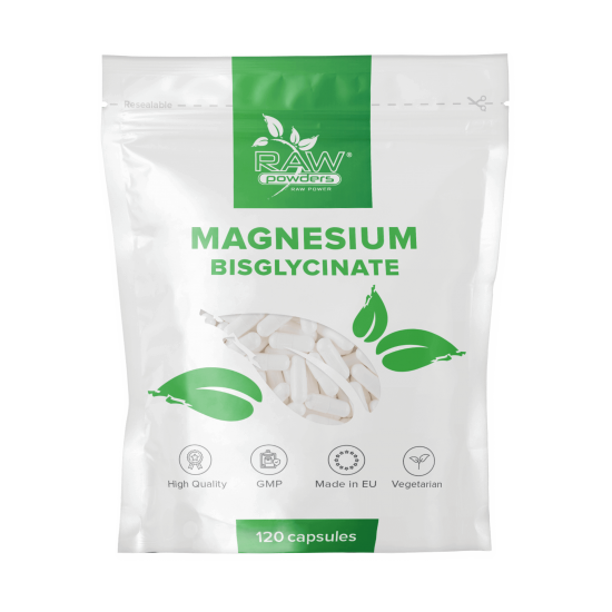 Magnesium bisglycinat 500 mg 120 kapslar