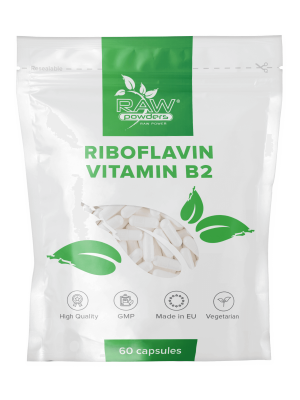 Riboflavin (vitamin B2) 100 mg 60 kapslar