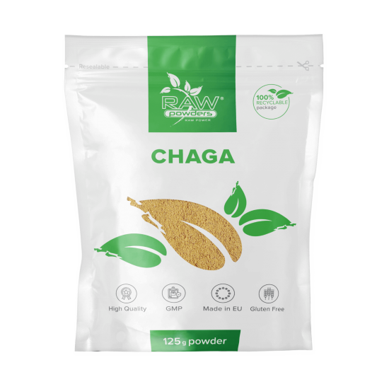 Sprängticka (Chaga) pulver 125 gram