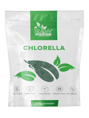 Chlorella-pulver 250 gram