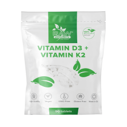 Vitamin D3 + Vitamin K2 90 tabletter