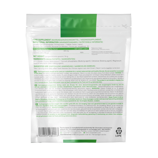 Kelp 150 mcg 90 tabletter Kelp 150 mcg 90 tabletter