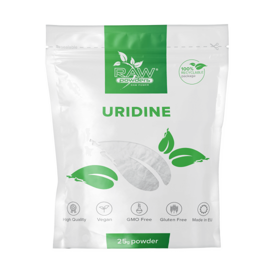 Uridine pulver 25 gram