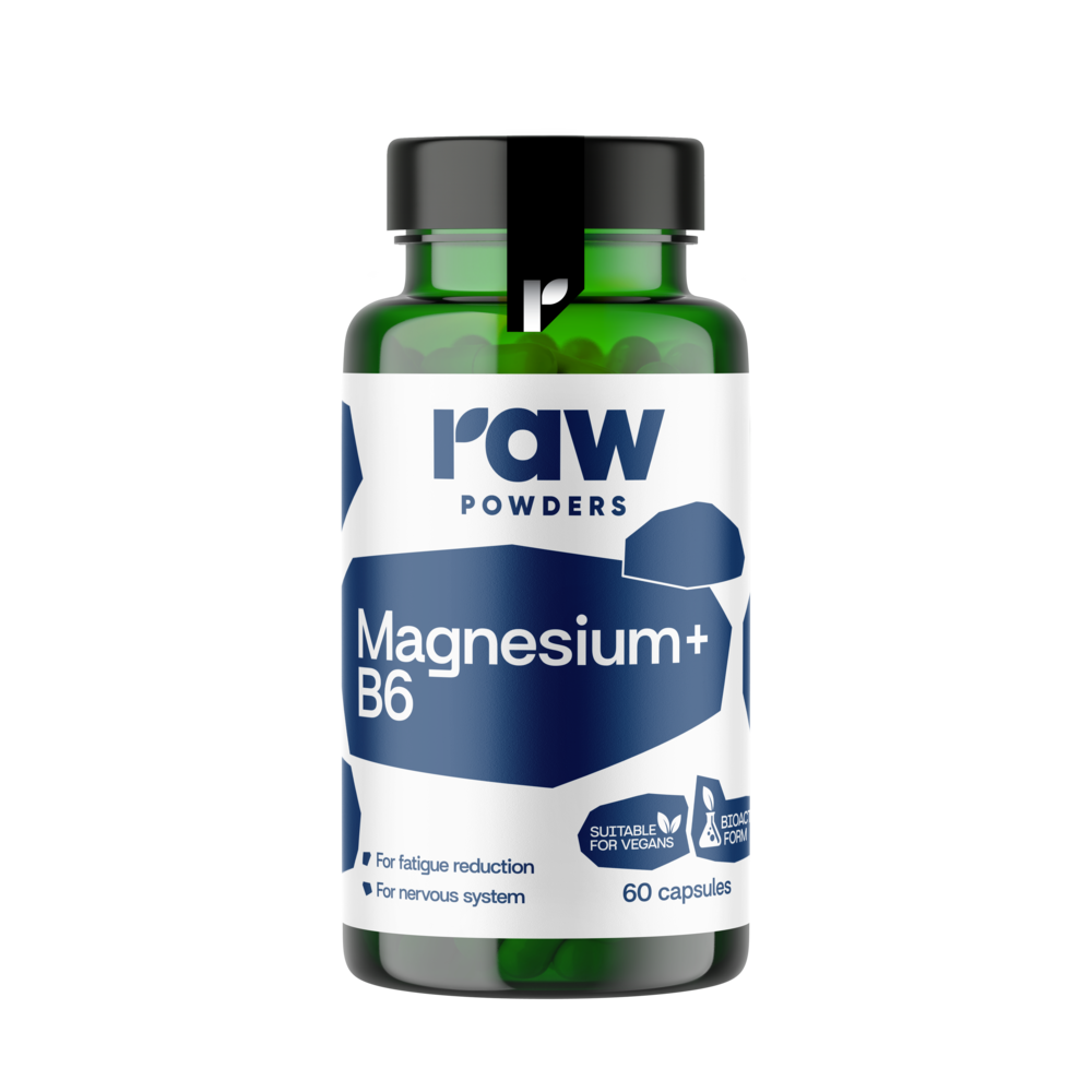 BioActive Magnesium & B6 PLUS, 60 kapslar