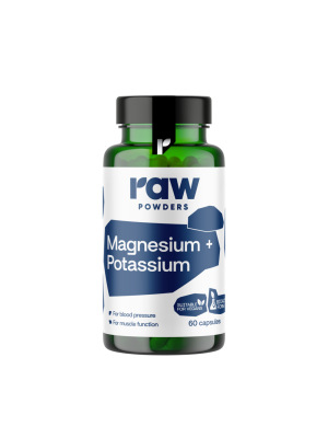 Magnesium & Potassium PLUS, 60 kapslar