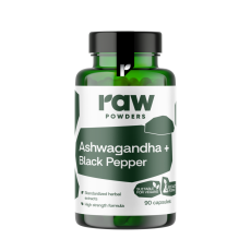 Ashwagandha & Black Pepper PLUS, 90 kapslar