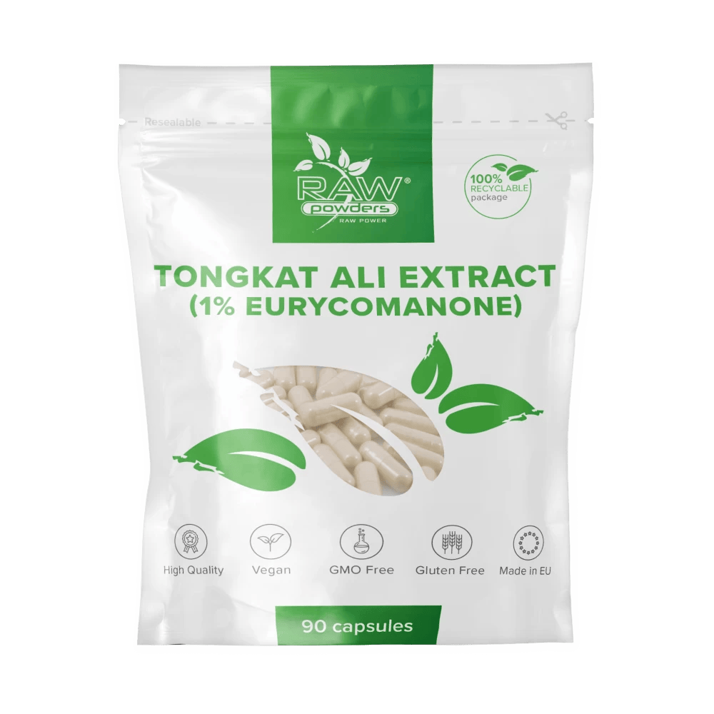 Tongkat Ali Extract (1% Eurycomanone) 300mg 90 kaps.